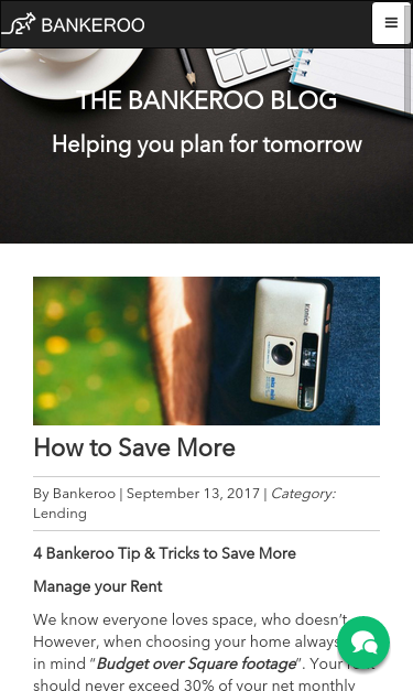 Mobile view