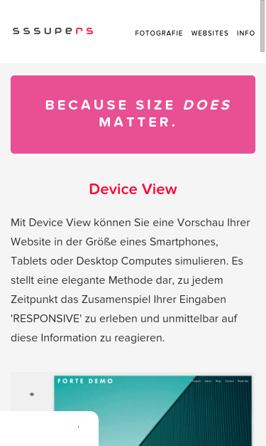 Mobile view