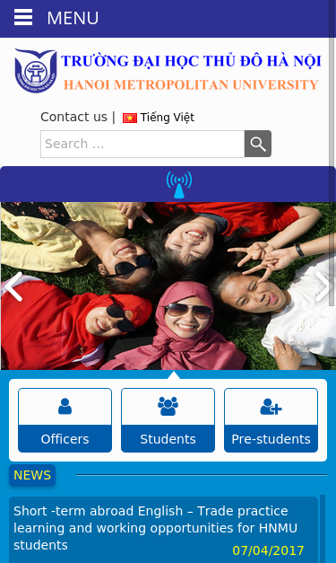 Mobile view