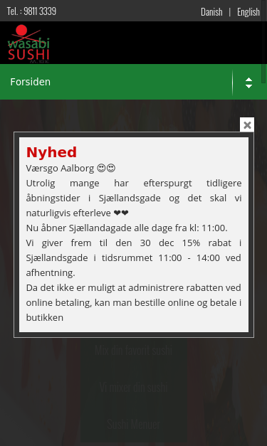 Mobile view