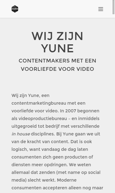 Mobile view
