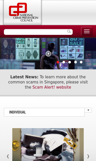 Mobile view