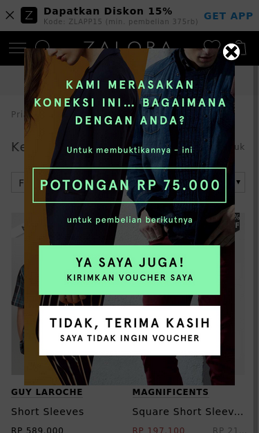 Mobile view