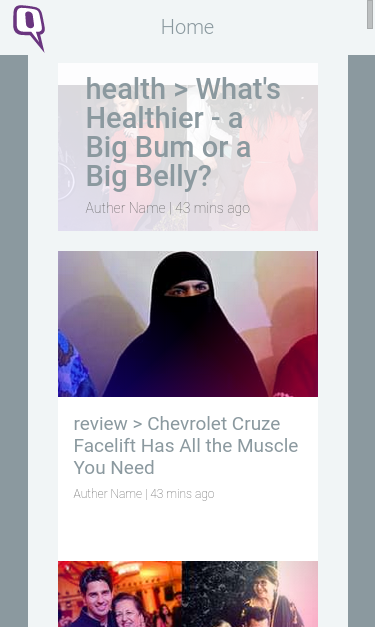 Mobile view