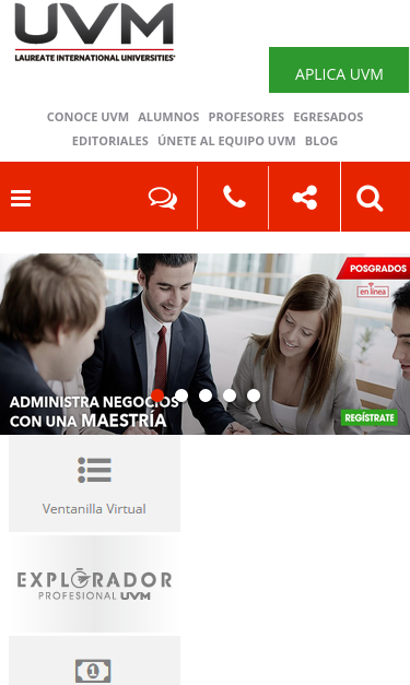 Mobile view