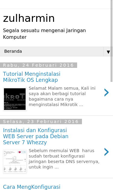 Mobile view