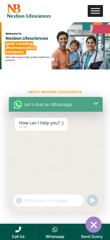 Mobile view