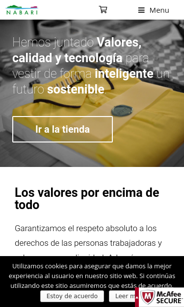 Mobile view
