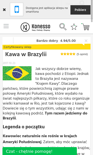 Mobile view