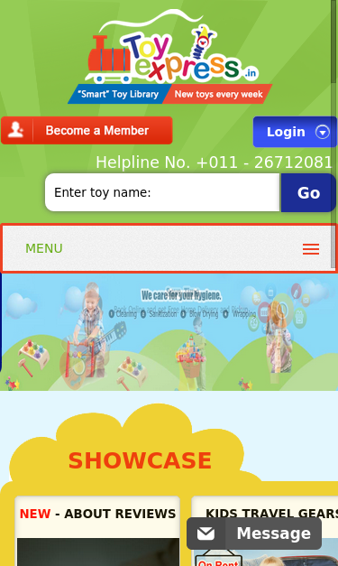 Mobile view