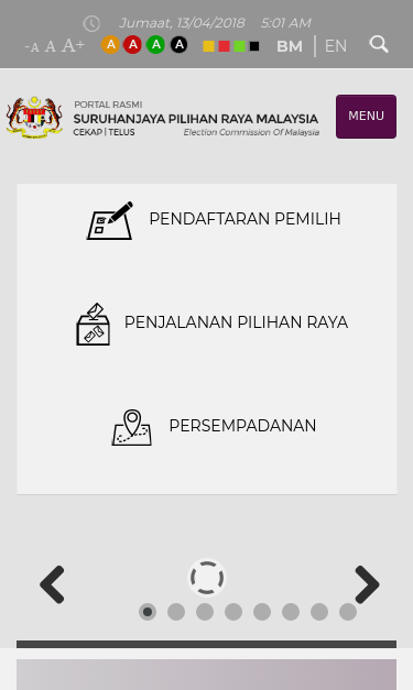 Mobile view