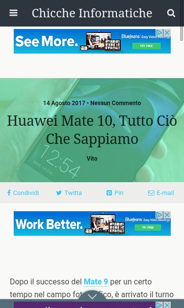 Mobile view