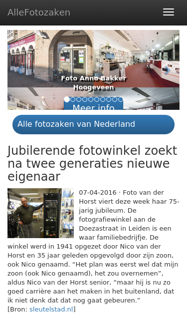 Mobile view