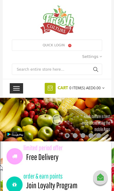Mobile view