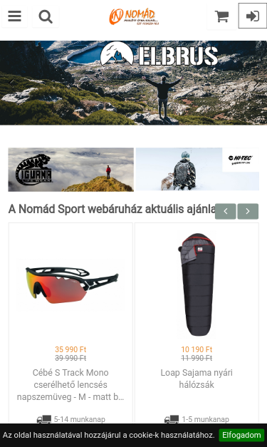 Mobile view