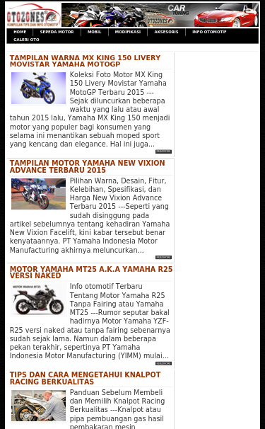 Mobile view