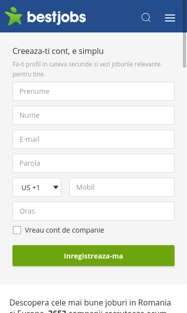 Mobile view
