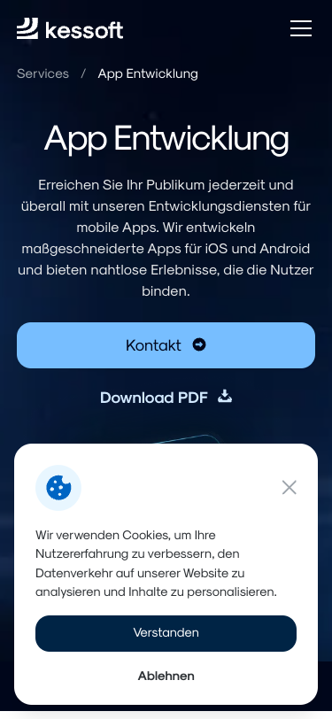 Mobile view