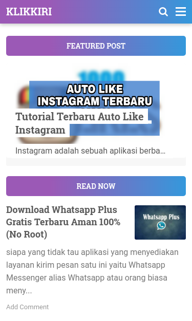 Mobile view