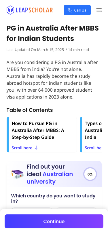 Mobile view