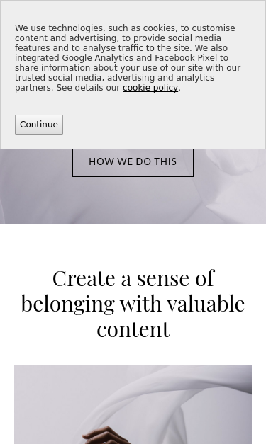 Mobile view