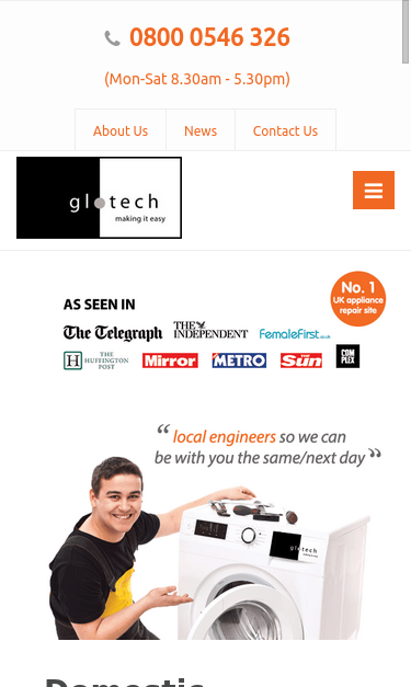 Mobile view