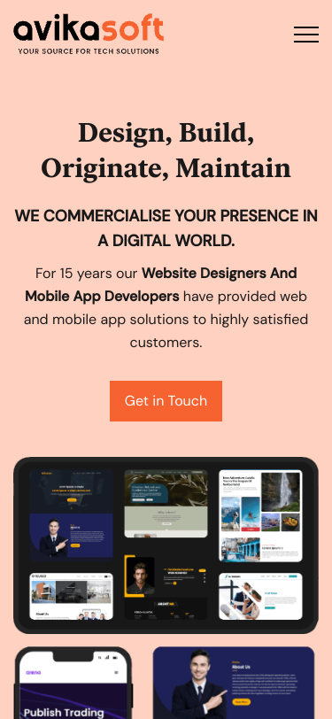 Mobile view