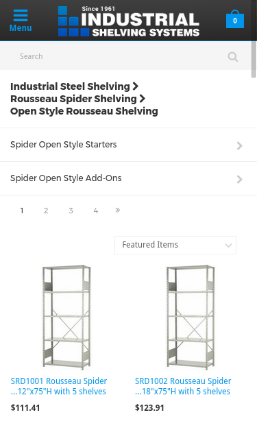 Mobile view