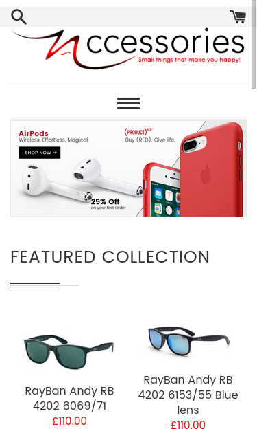 Mobile view