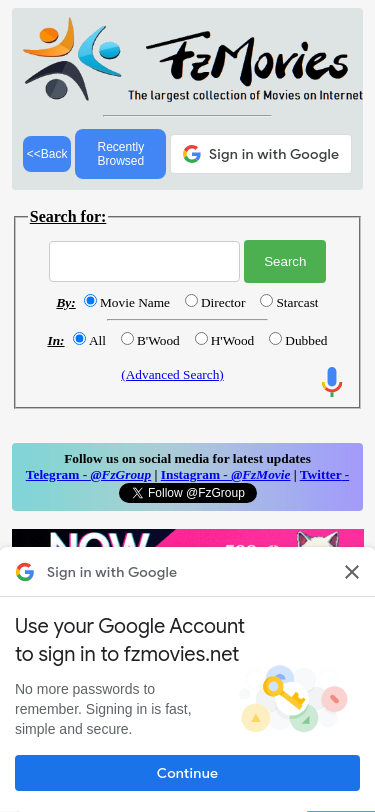Mobile view