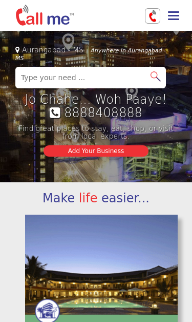 Mobile view