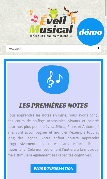 Mobile view