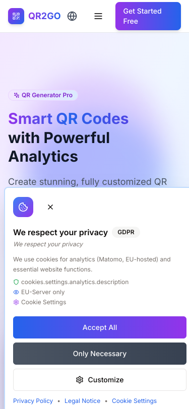 Mobile view