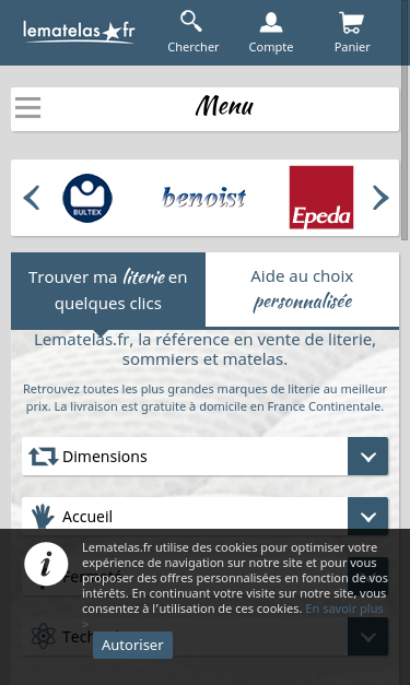Mobile view