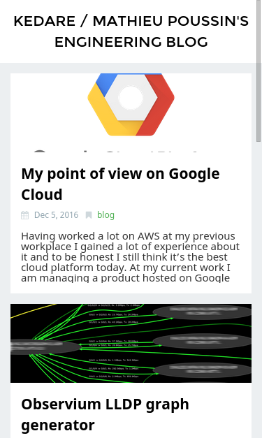 Mobile view