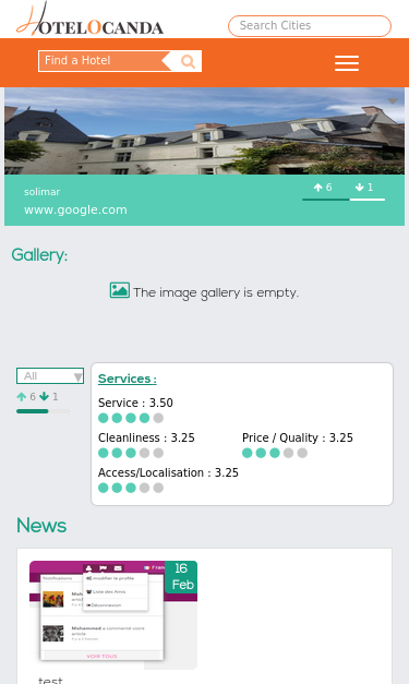 Mobile view