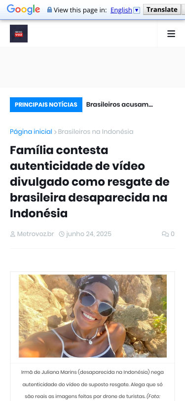 Mobile view