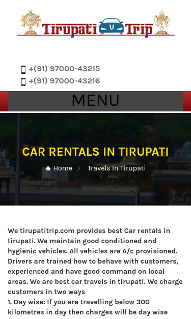 Mobile view
