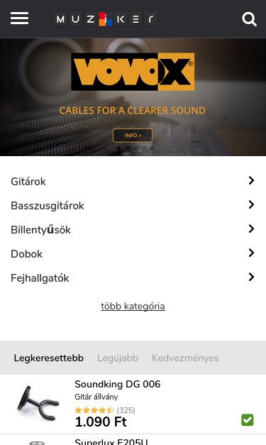 Mobile view