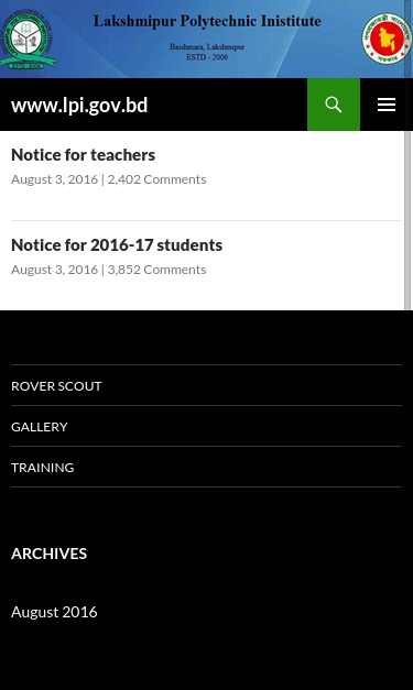 Mobile view