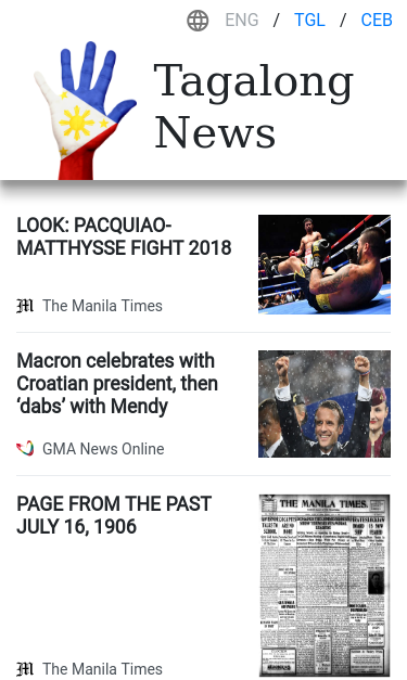 Mobile view