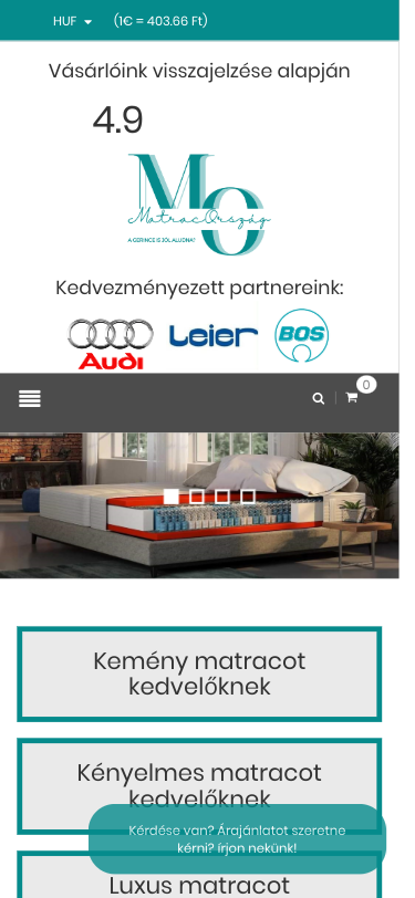 Mobile view