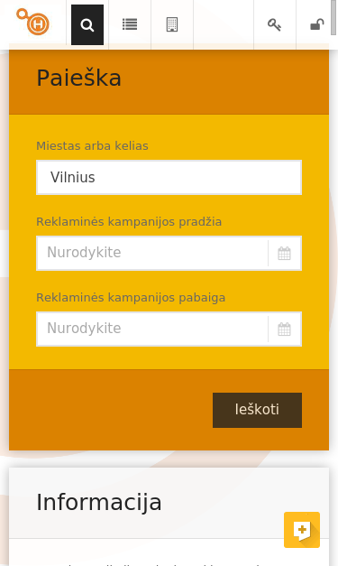 Mobile view