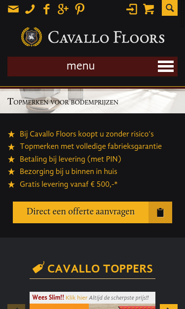 Mobile view