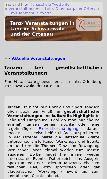 Mobile view