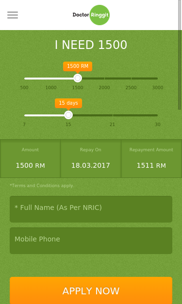 Mobile view