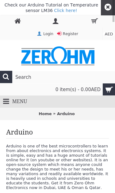 Mobile view