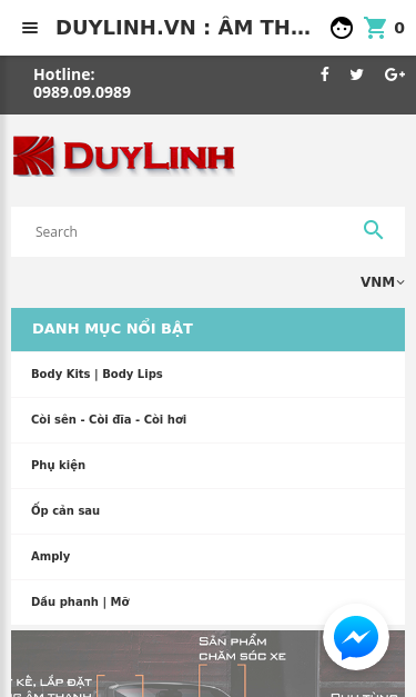 Mobile view