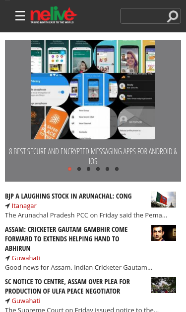 Mobile view