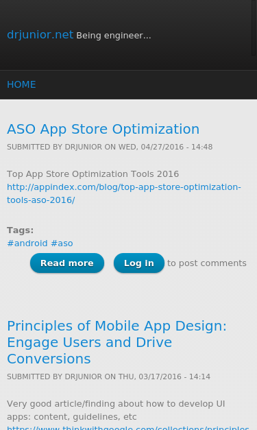 Mobile view